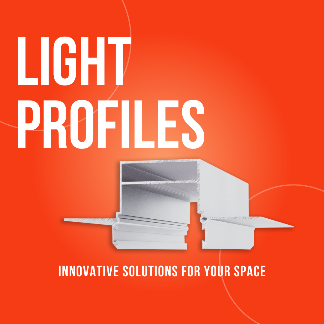 Light profiles for plasterboard
